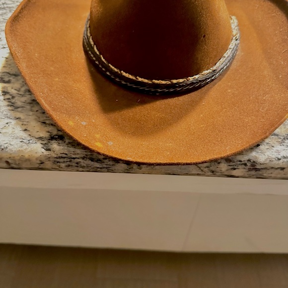 Brown Stetson Cowboy Hat - Picture 4 of 8